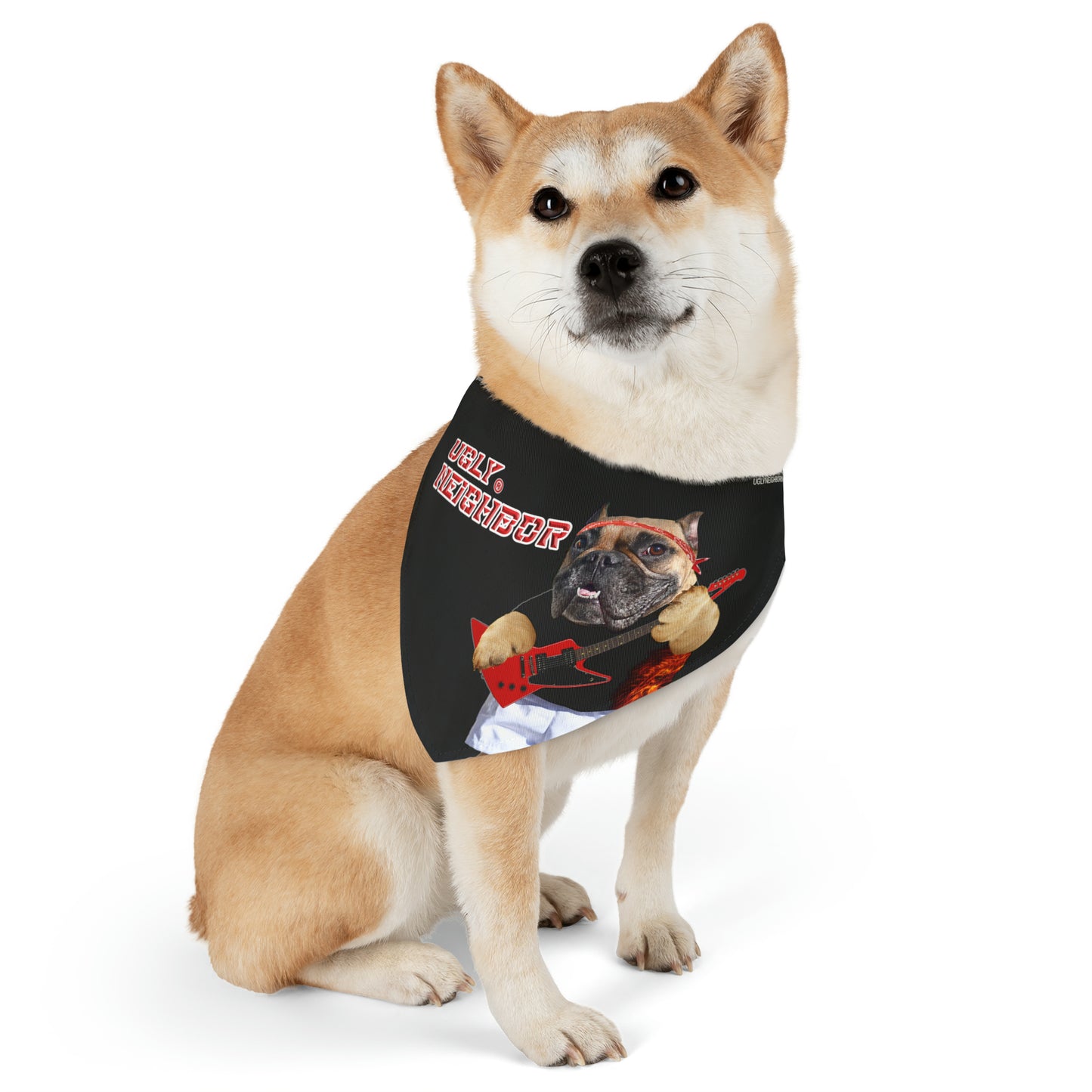 Ugly Neighbor Pet Bandana Collar