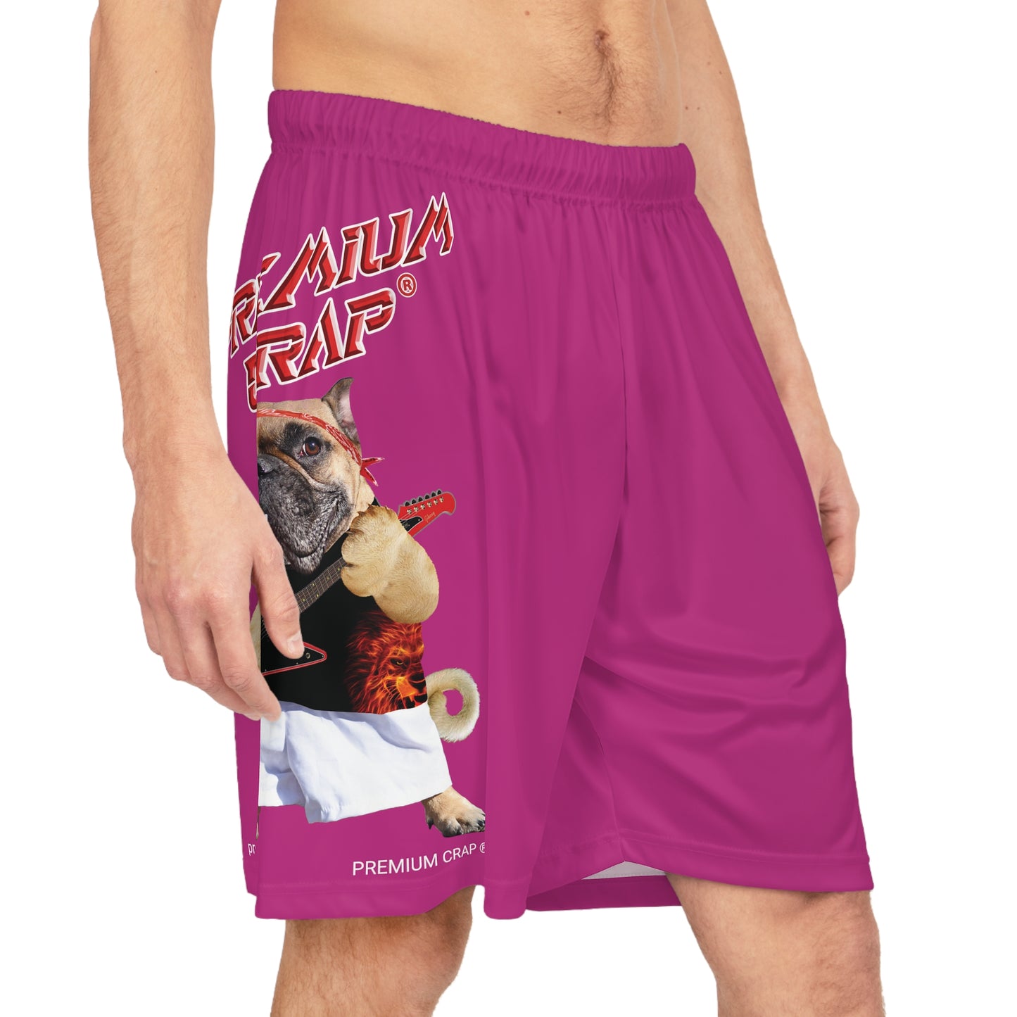 Premium Crap Basketball Shorts - Pink