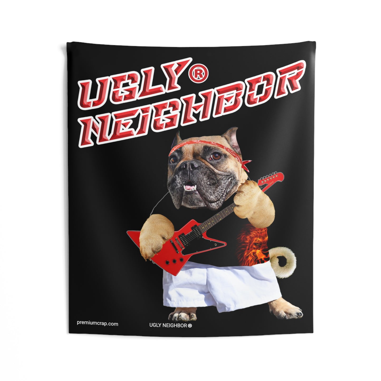 Ugly Neighbor Indoor Wall Tapestries