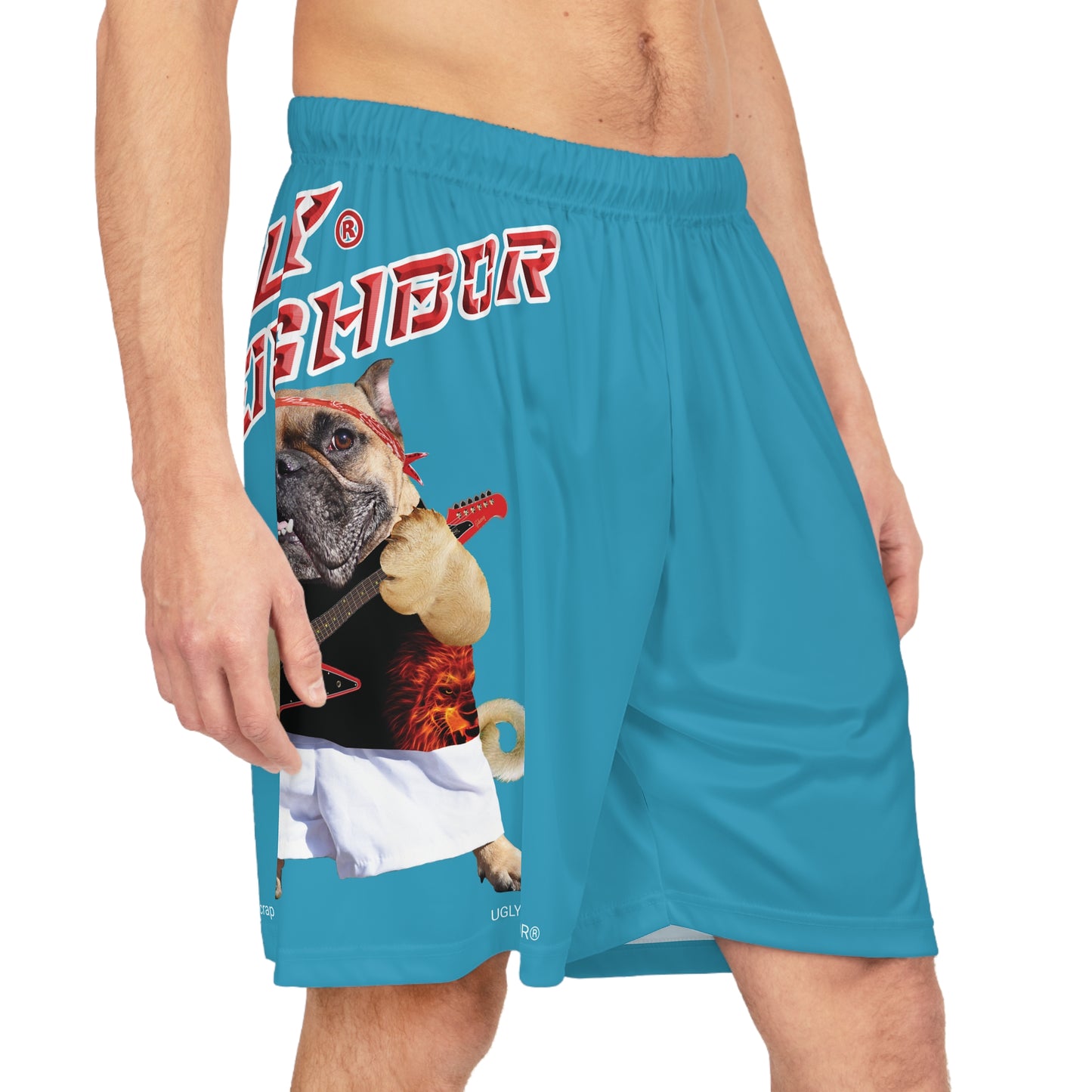 Ugly Neighbor Basketball Shorts