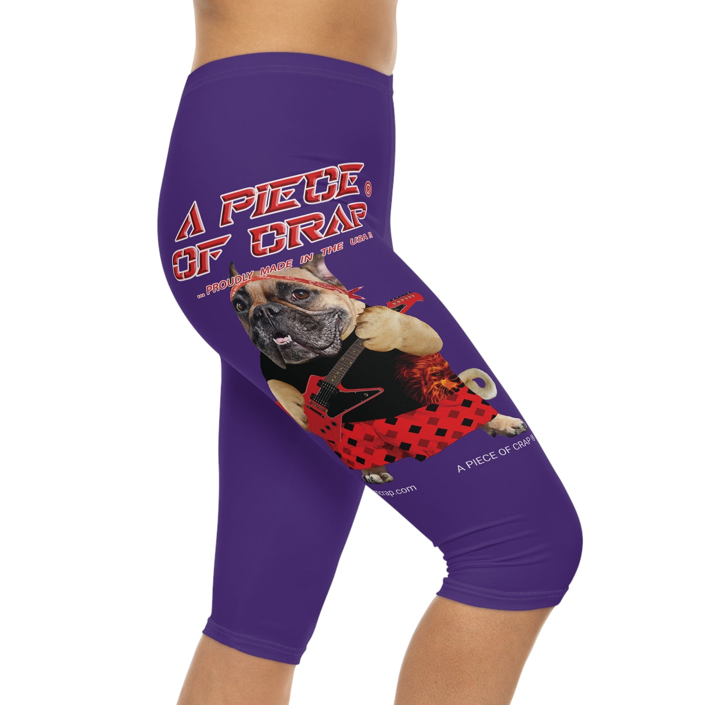 A Piece of Crap II Women’s Capri Leggings