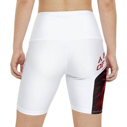 A Piece Of Crap WorkoutWit Shorts - White