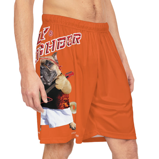 Ugly Neighbor BougieBooty Baller Shorts - Orange