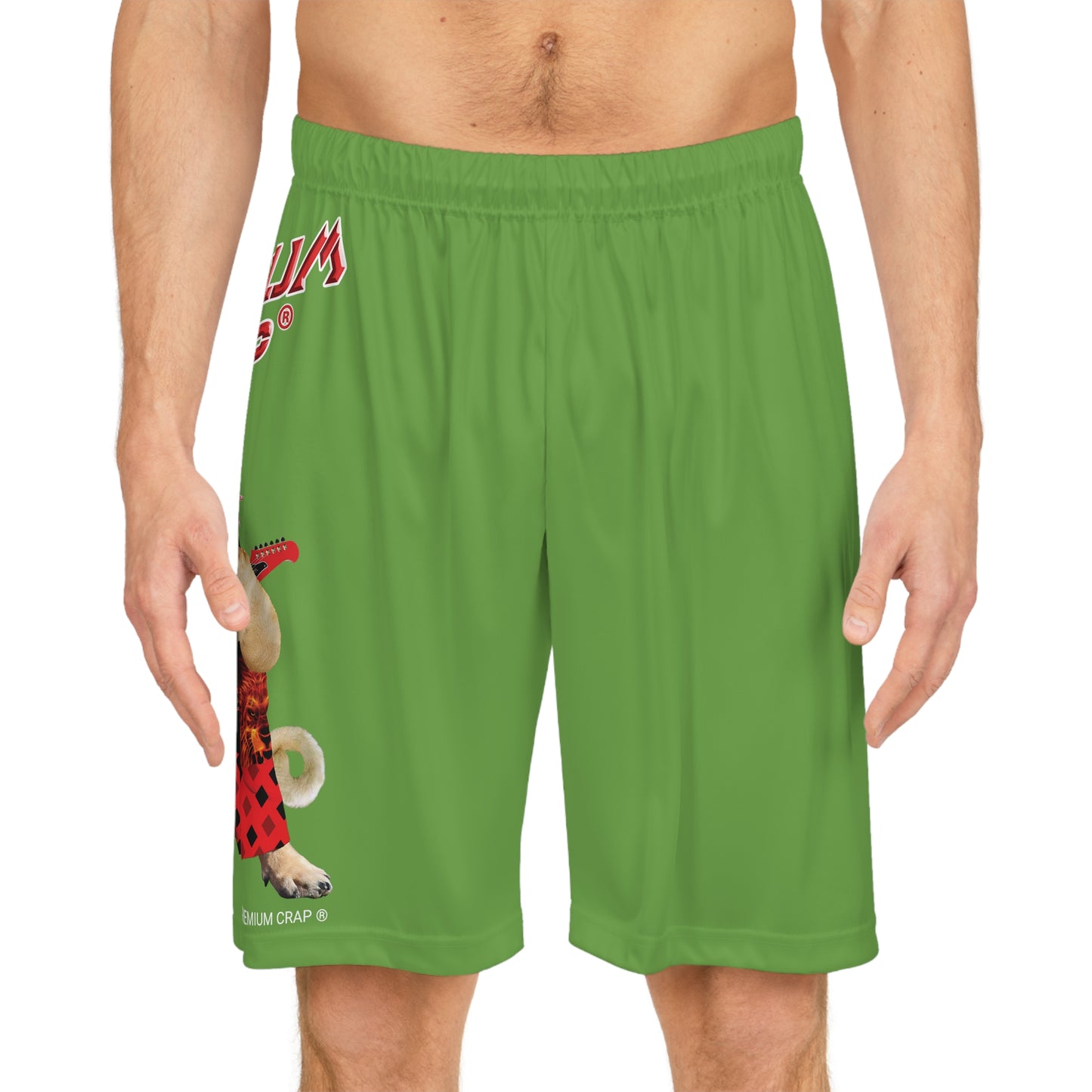 Premium Crap II Basketball Shorts - Green