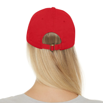 Ugly Neighbor II Dad Hat with Leather Patch (Round)