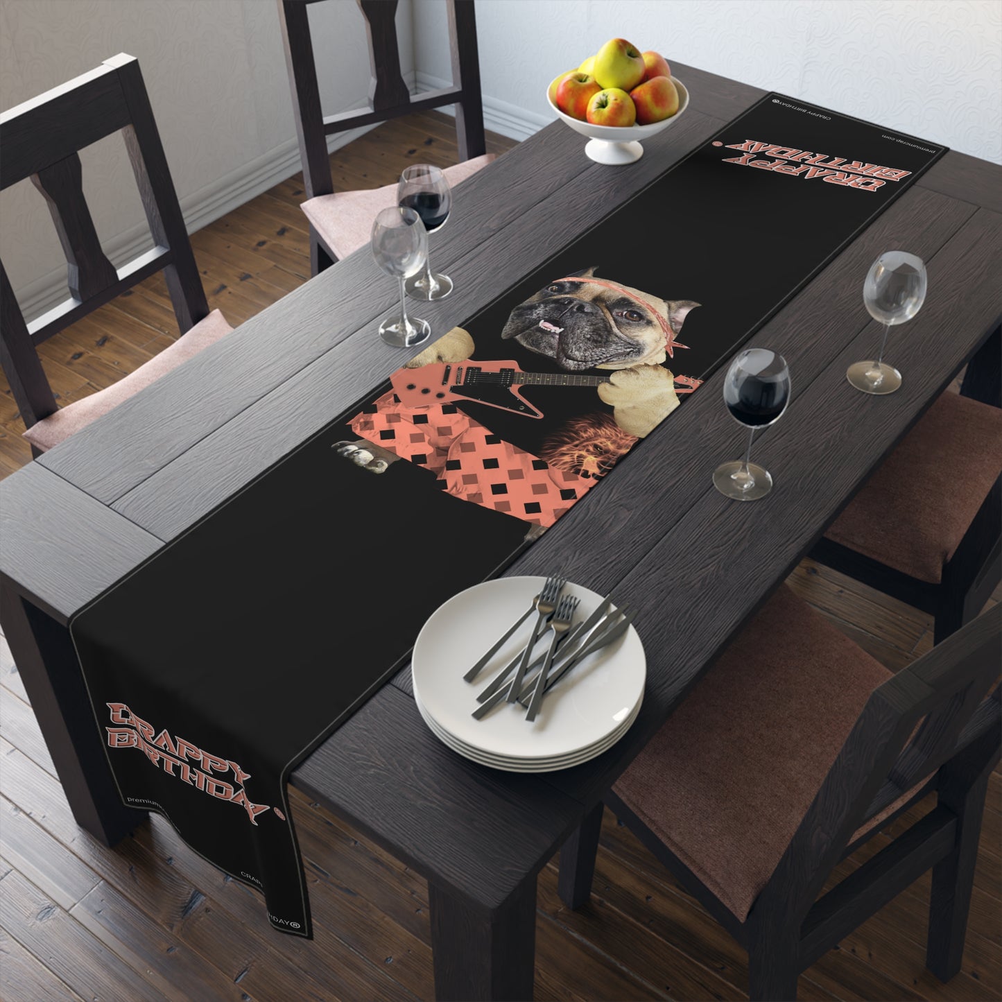 Crappy Birthday II Table Runner