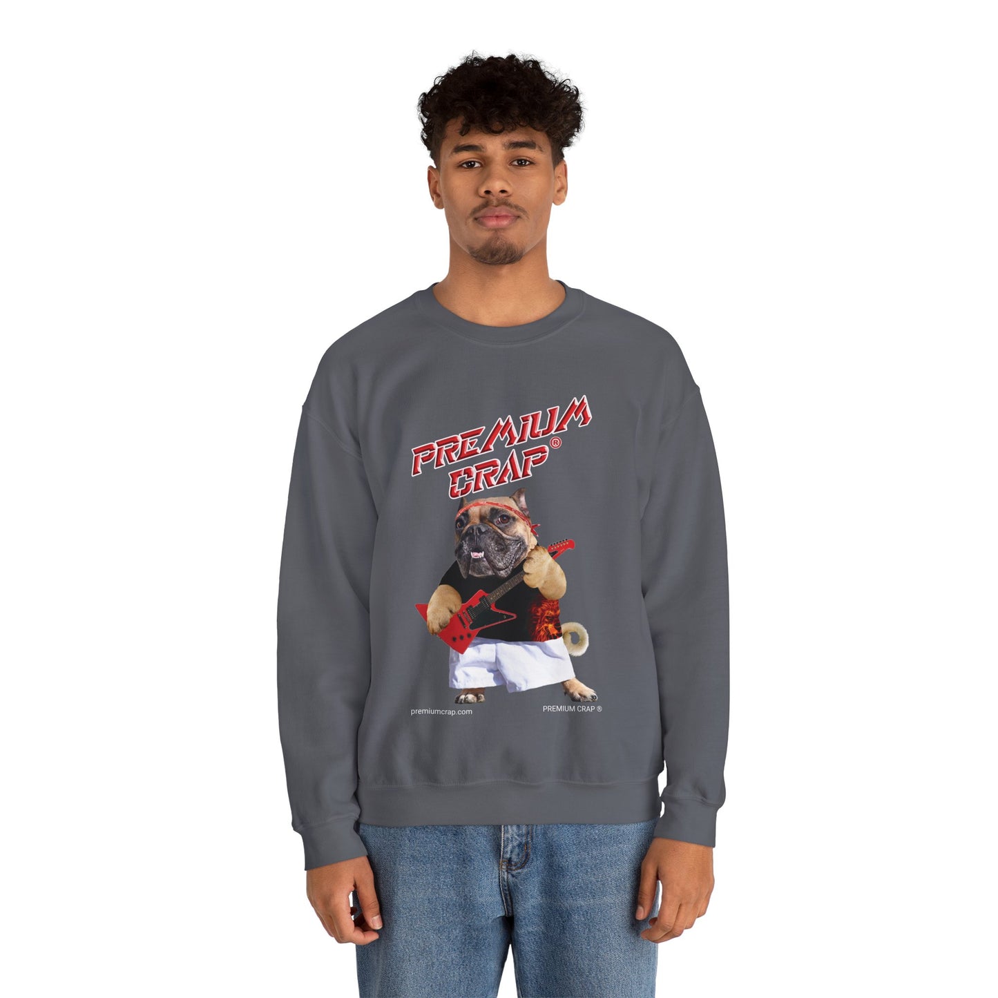 Premium Crap II Men's Heavy Blend Crewneck Sweatshirt