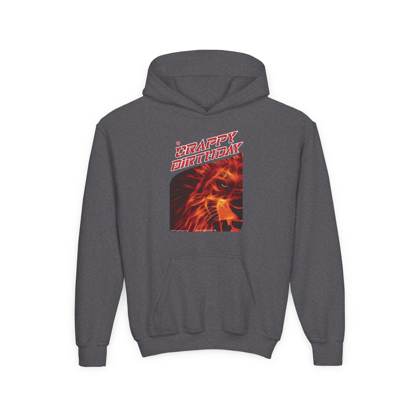 Crappy Birthday Youth Heavy Blend Hooded Sweatshirt