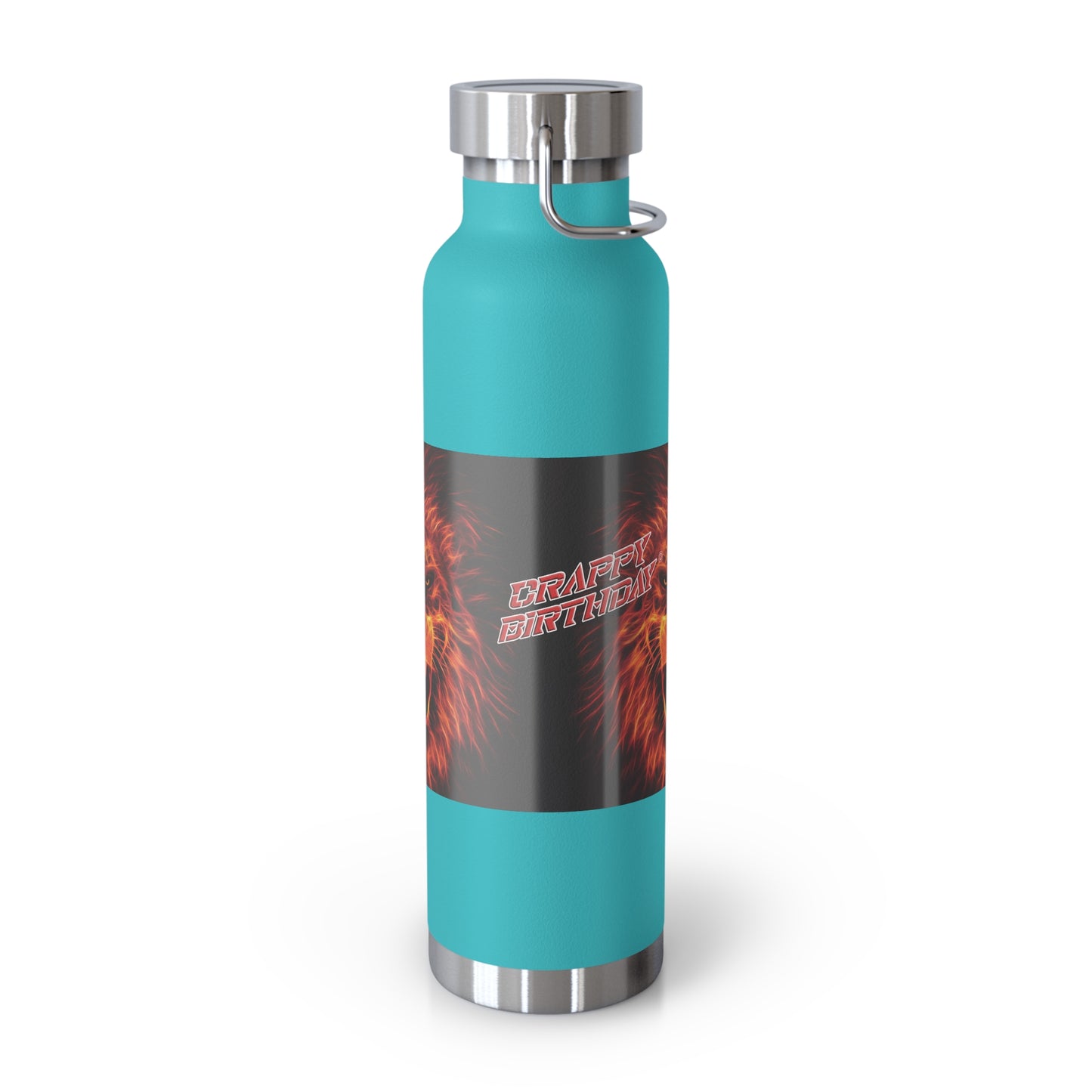 Crappy Birthday Stainless Steel Water Bottle, Standard Lid