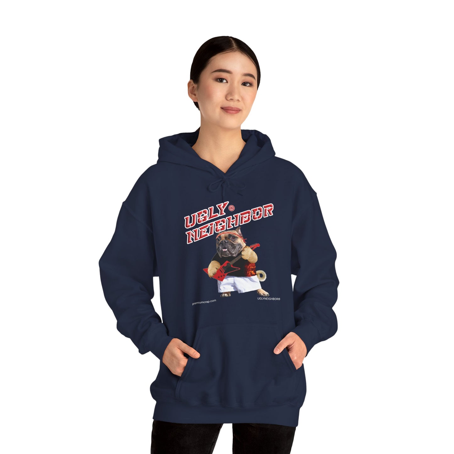 Ugly Neighbor Women's Heavy Blend Hooded Sweatshirt