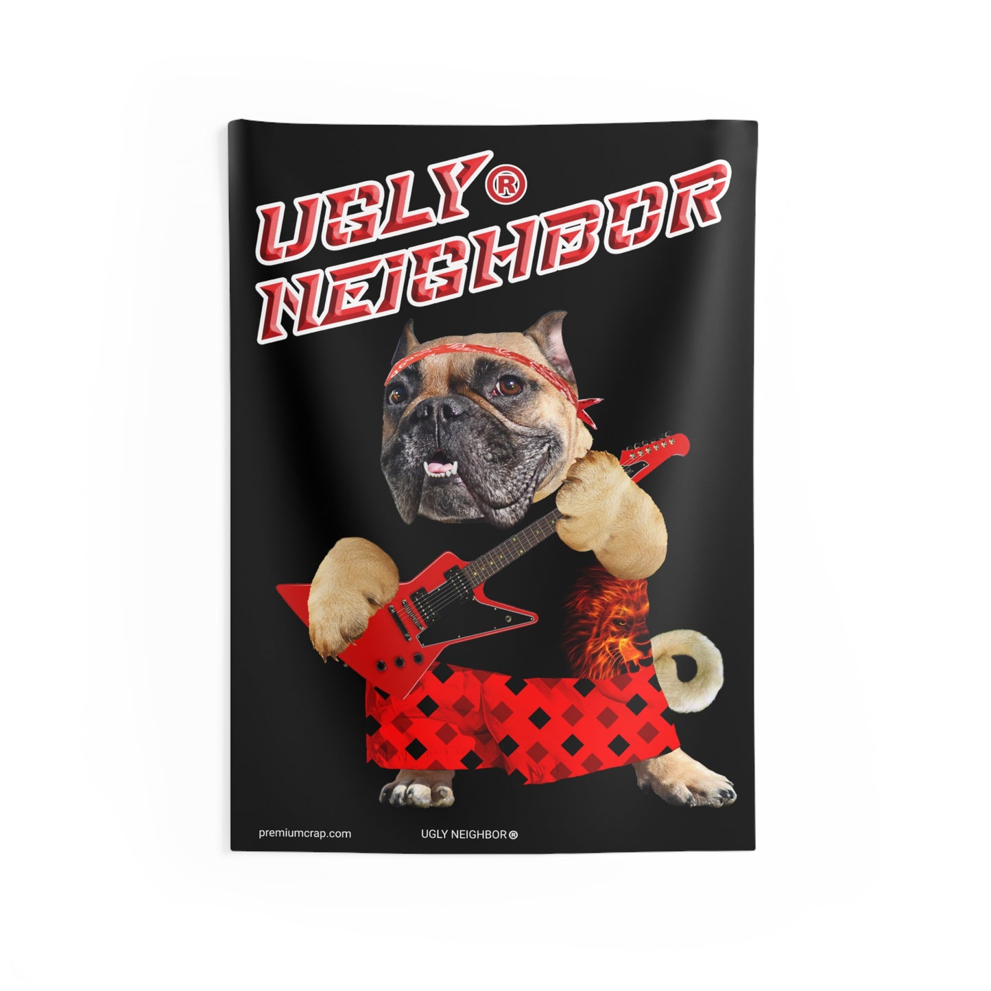 Ugly Neighbor II Indoor Wall Tapestries