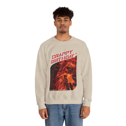 Crappy Birthday Men's Heavy Blend Crewneck Sweatshirt
