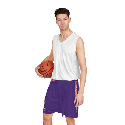 Ugly Neighbor BougieBooty Baller Shorts - Purple