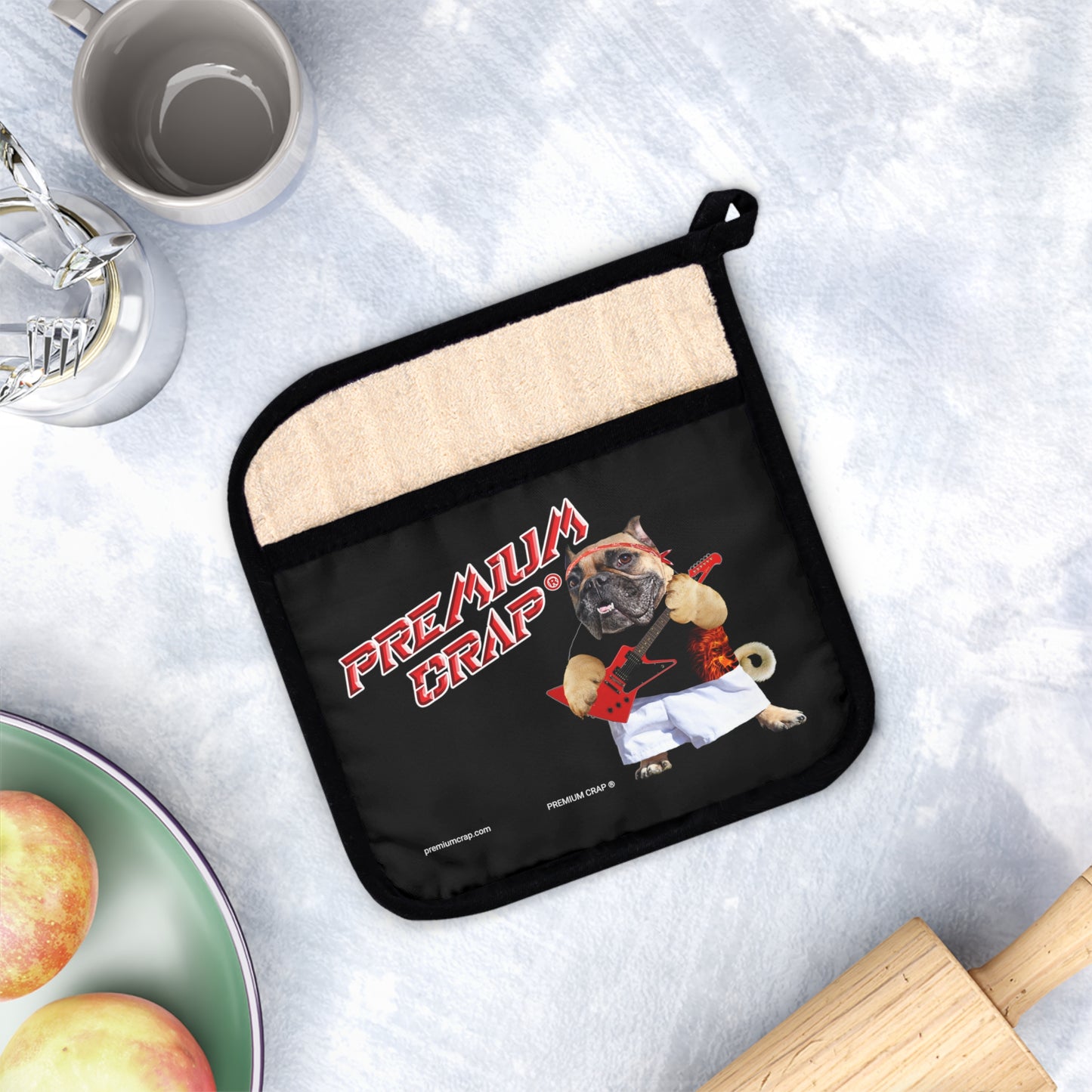 Premium Crap Pot Holder with Pocket