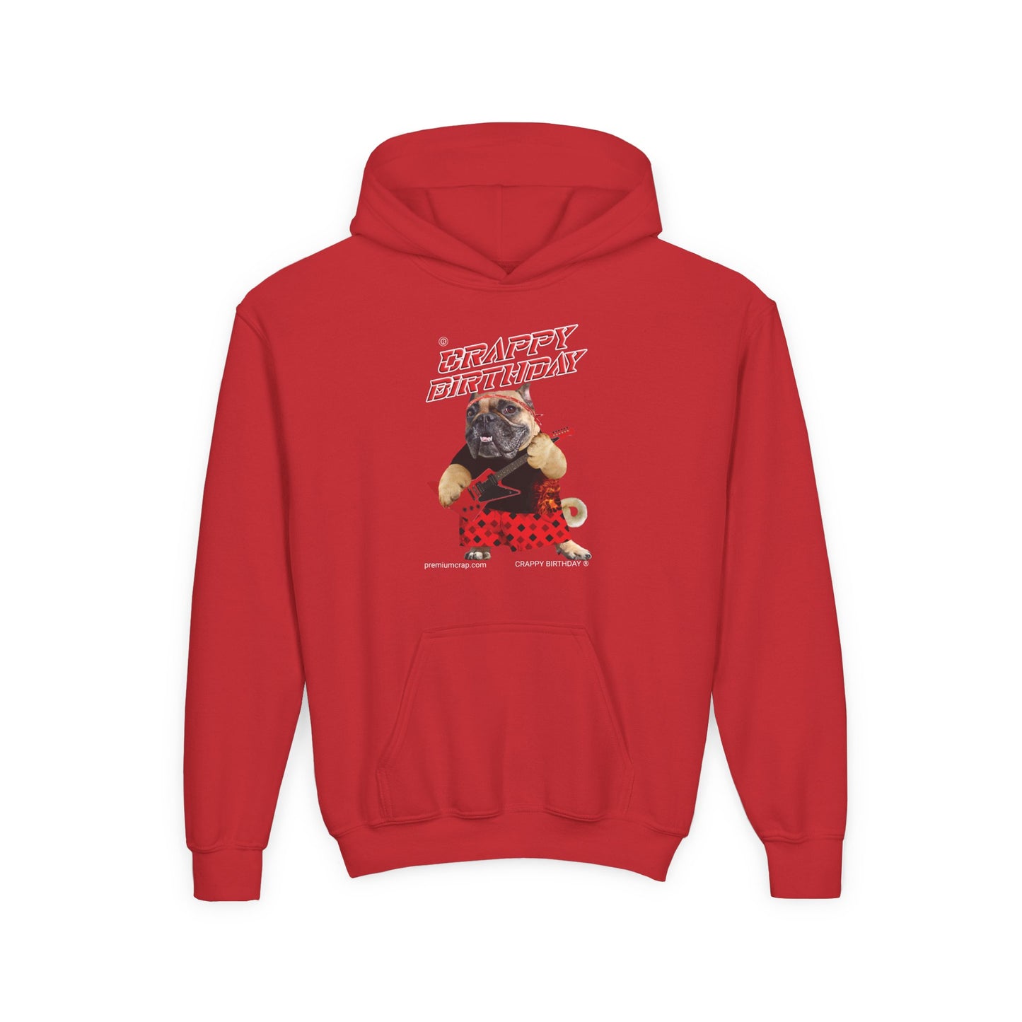 Crappy Birthday II Youth Heavy Blend Hooded Sweatshirt