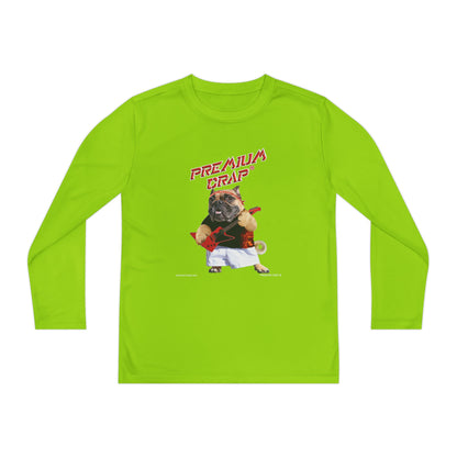 Premium Crap Youth Long Sleeve Competitor Tee