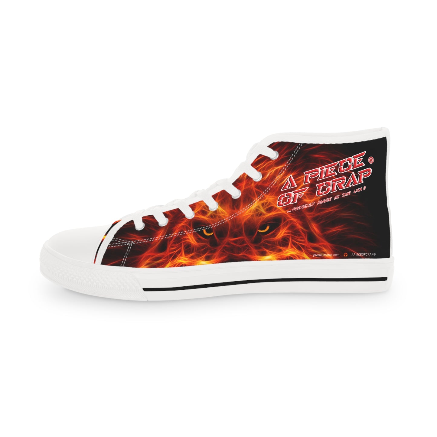 A Piece of Crap Men's High Top Sneakers