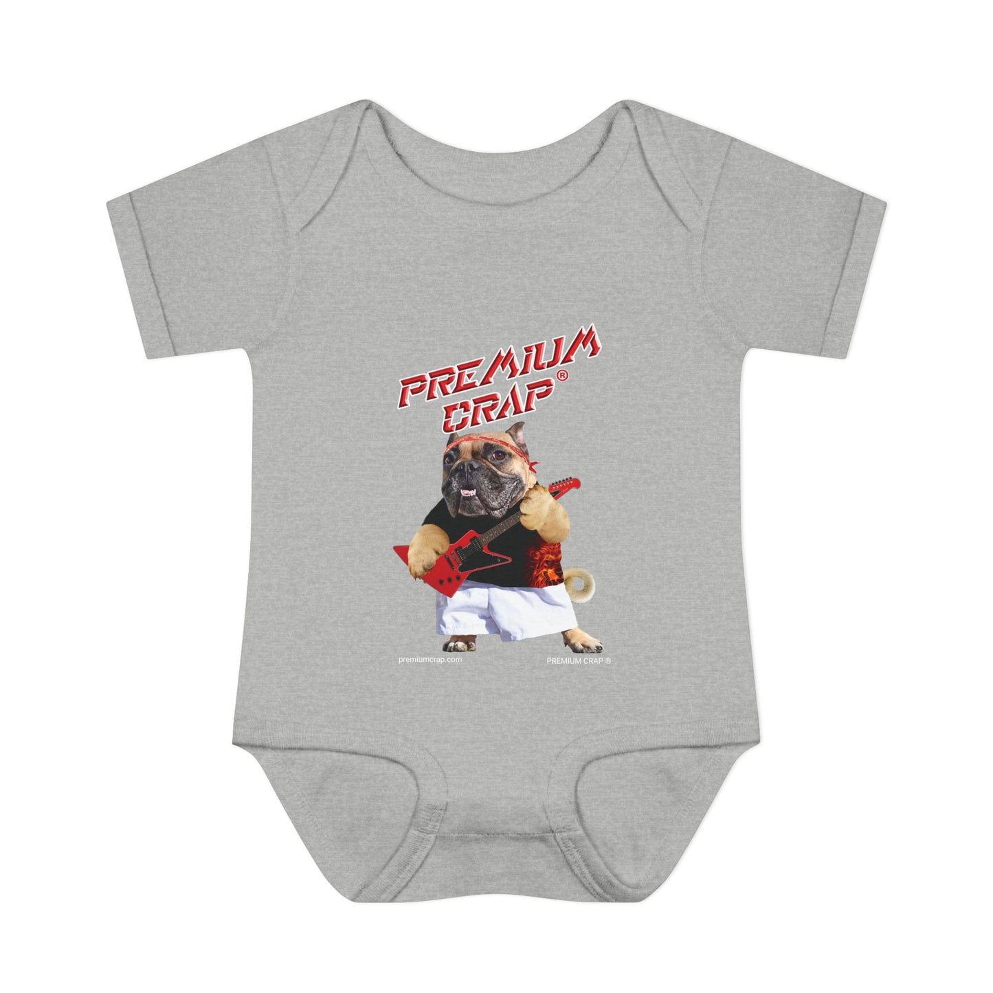 Premium Crap Infant Baby Rib Bodysuit