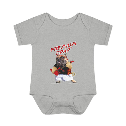 Premium Crap Infant Baby Rib Bodysuit