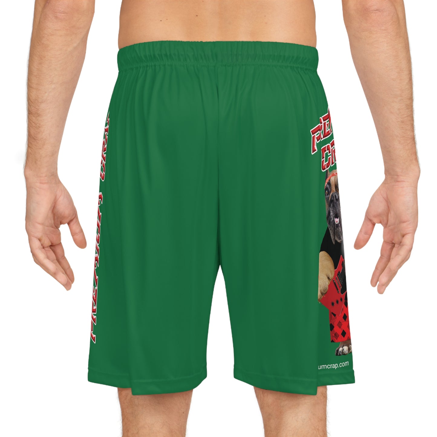 Premium Crap II Basketball Shorts - Dark Green