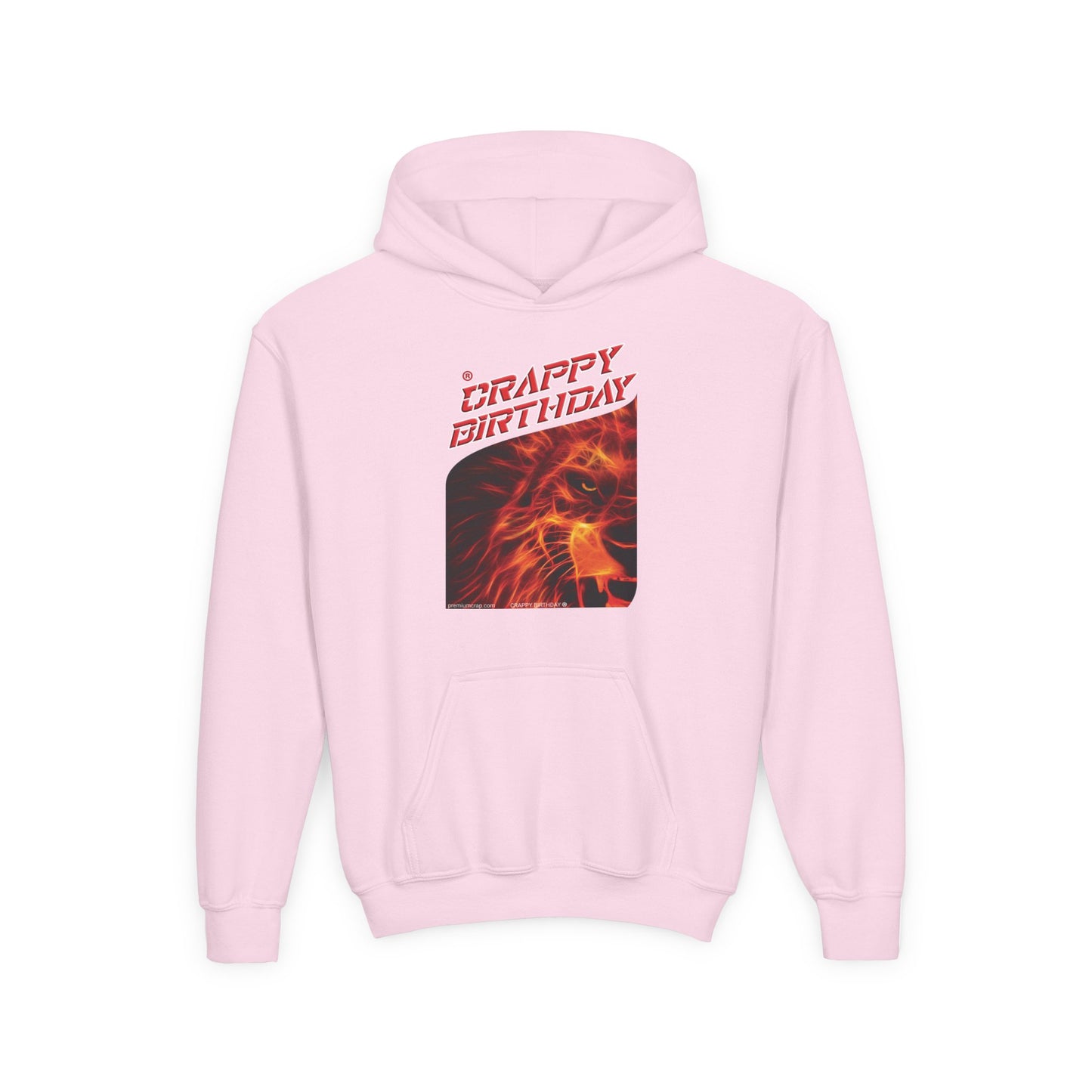 Crappy Birthday Youth Heavy Blend Hooded Sweatshirt