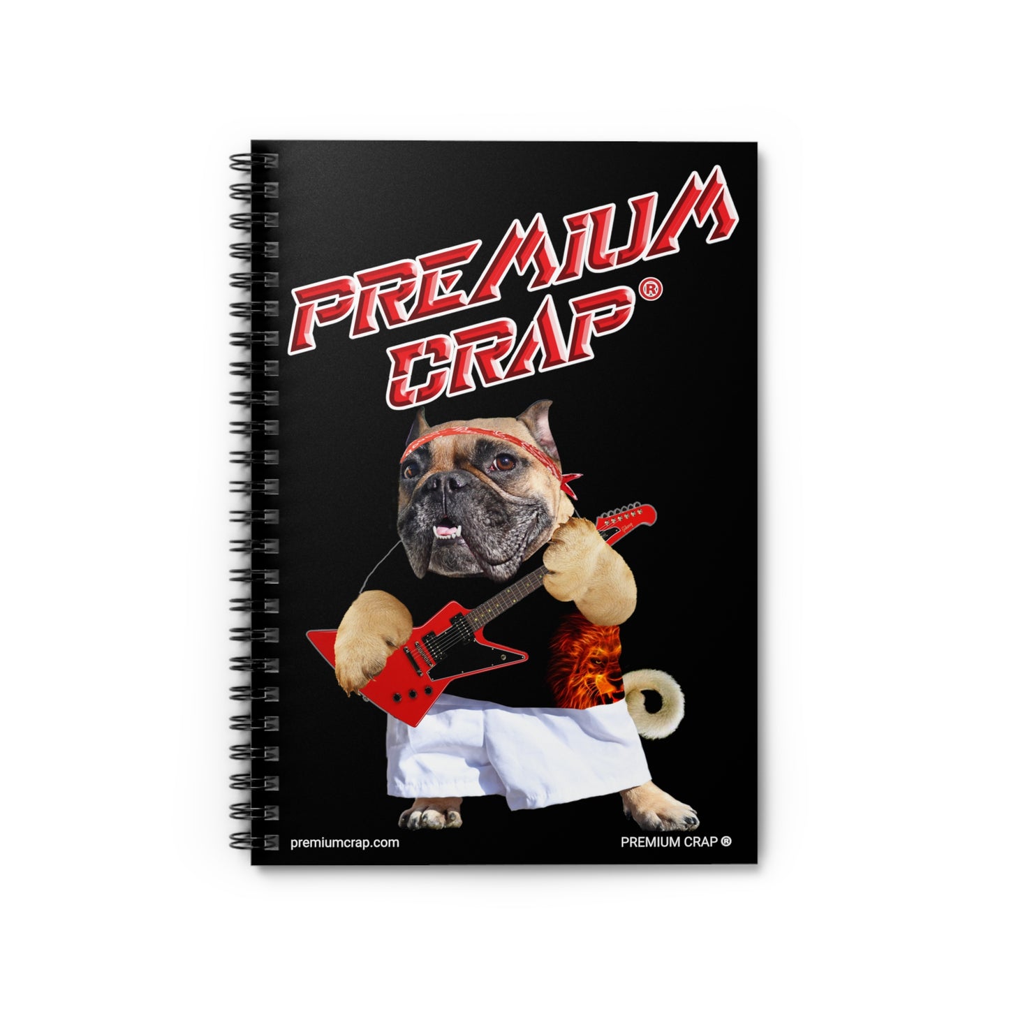 Premium Crap Spiral Notebook - Ruled Line