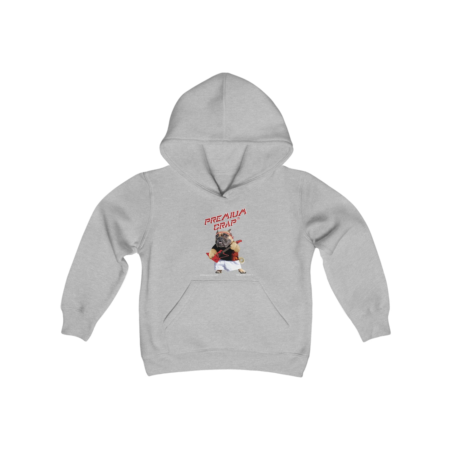 Premium Crap Youth Heavy Blend Hooded Sweatshirt