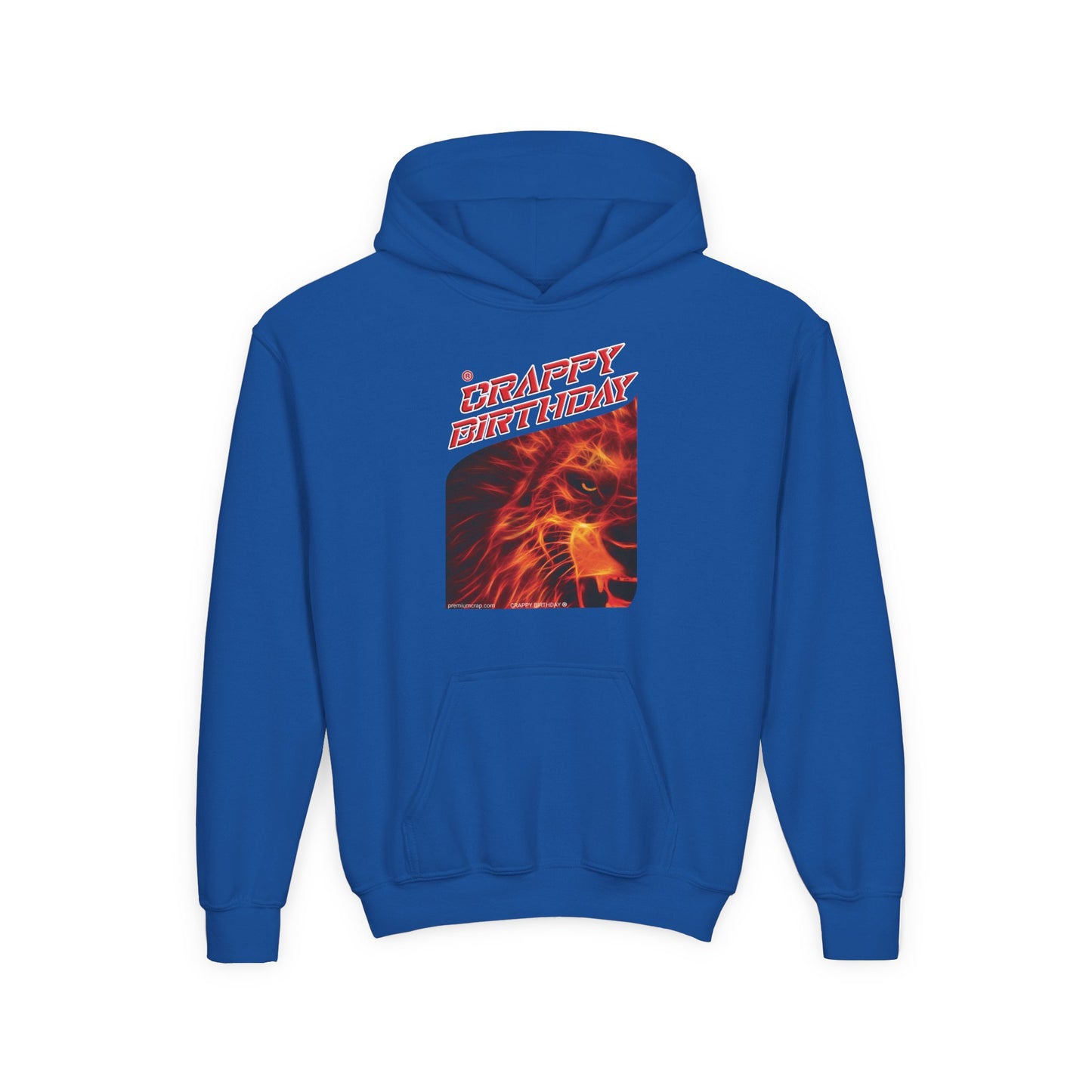 Crappy Birthday Youth Heavy Blend Hooded Sweatshirt