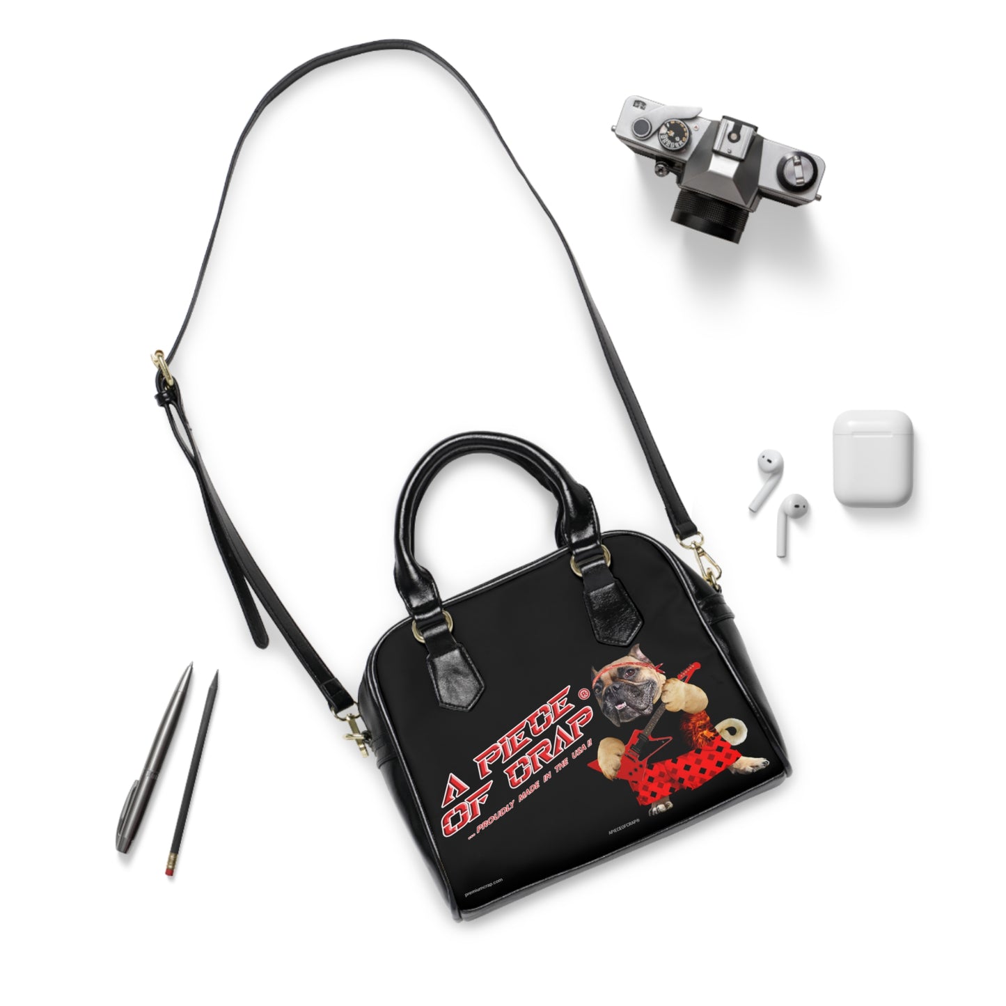 A Piece of Crap II Shoulder Handbag