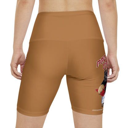 Premium Crap Workout Shorts  - Light Brown