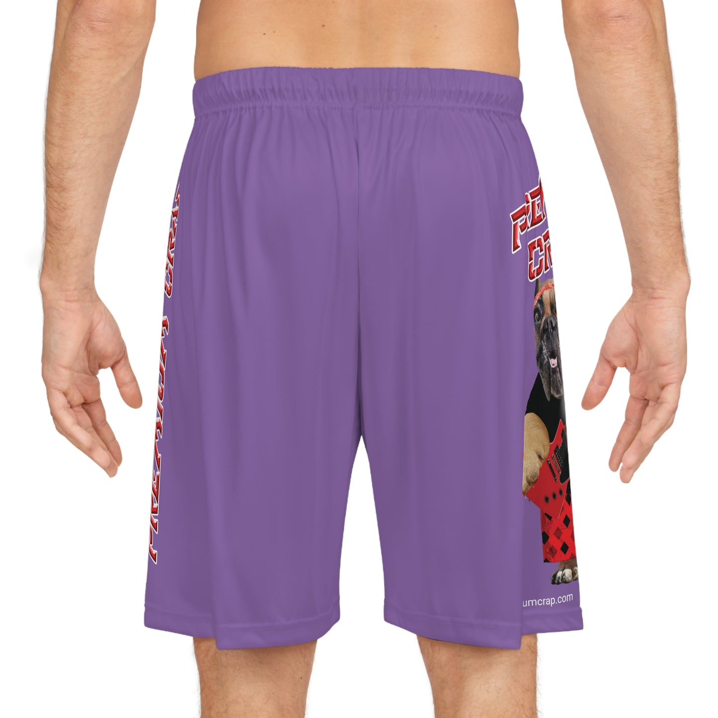 Premium Crap II Basketball Shorts - Light Purple