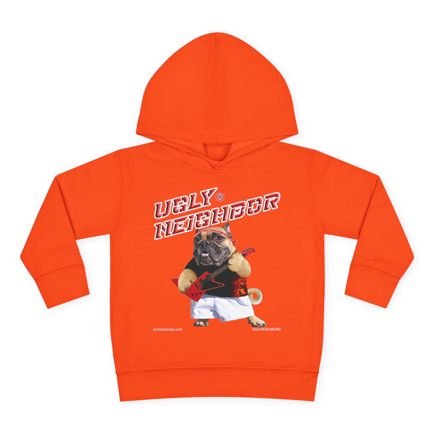 Ugly Neighbor Toddler Pullover Fleece Hoodie
