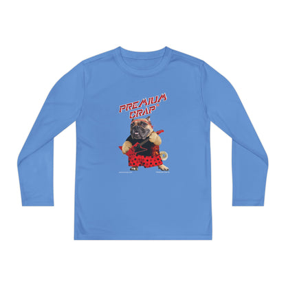 Premium Crap II Youth Long Sleeve Competitor Tee