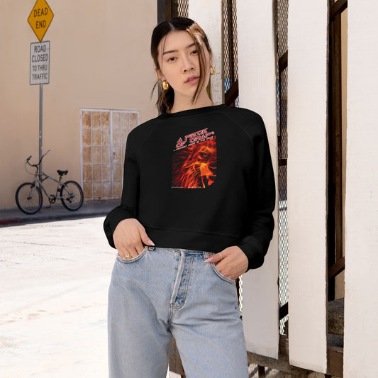 A Piece Of Crap Women's Cropped Fleece Pullover