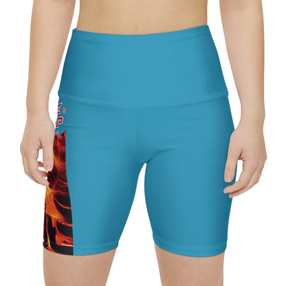 A Piece Of Crap WorkoutWit Shorts - Turquoise