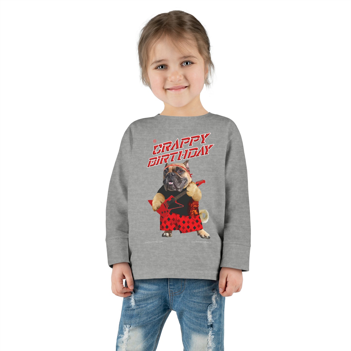 Crappy Birthday II Toddler Long Sleeve Tee