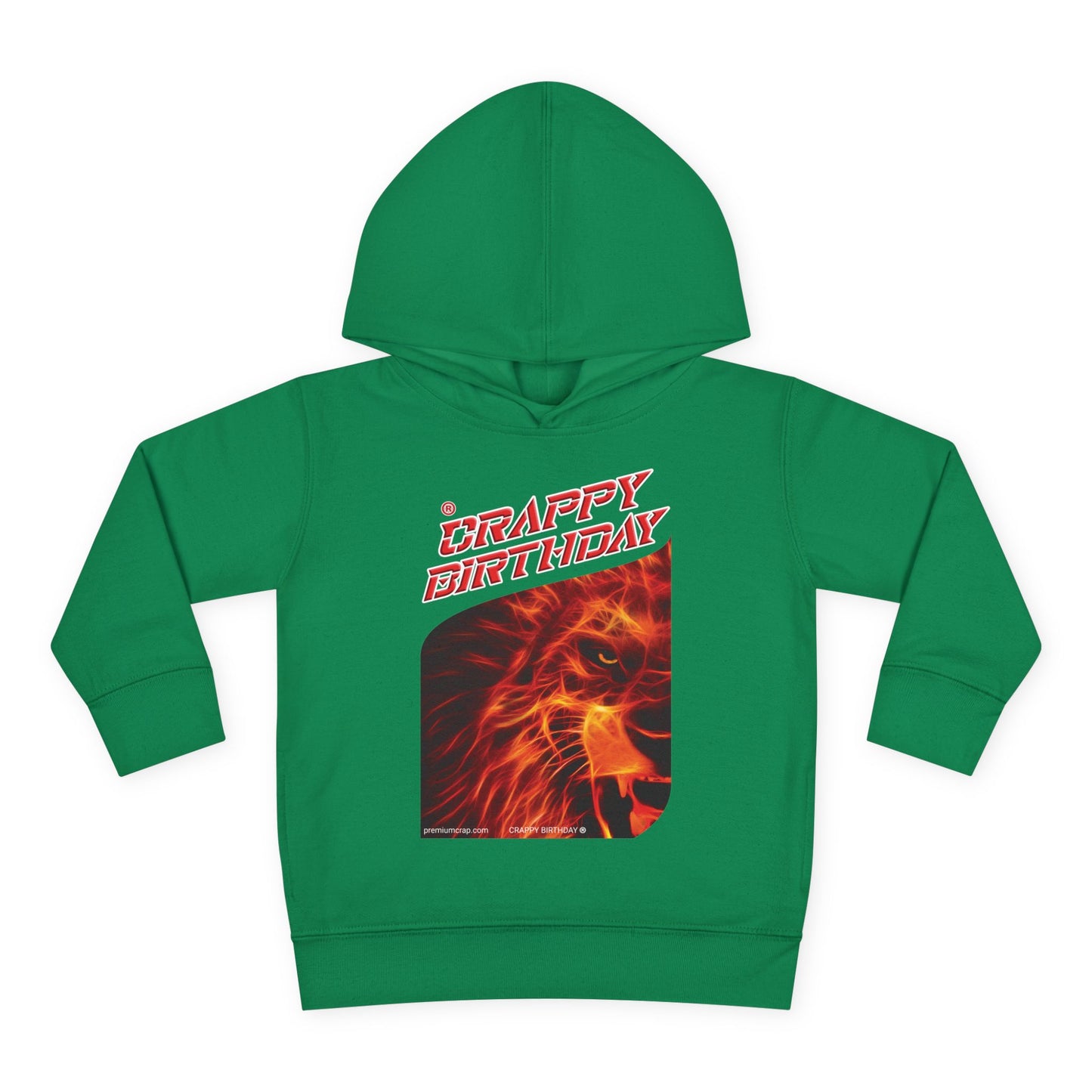 Crappy Birthday Toddler Pullover Fleece Hoodie