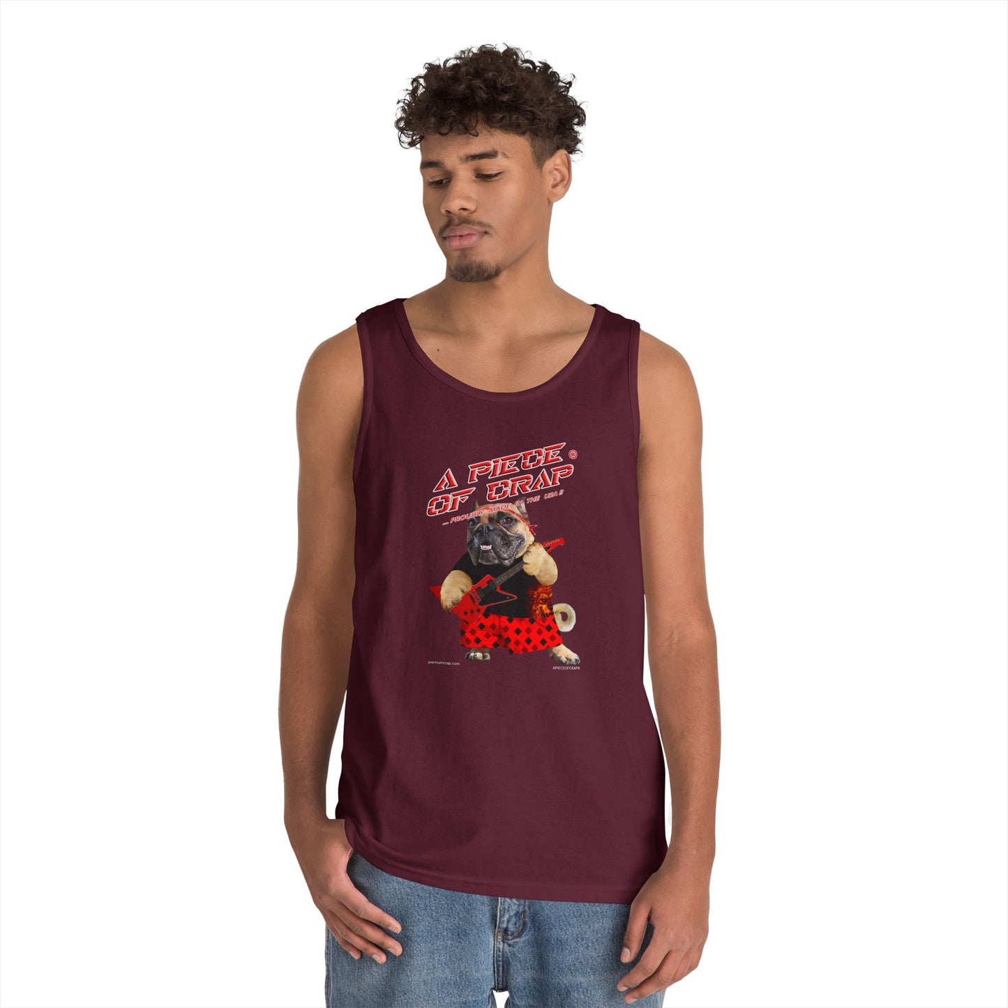 A Piece of Crap II Cotton Tank Top