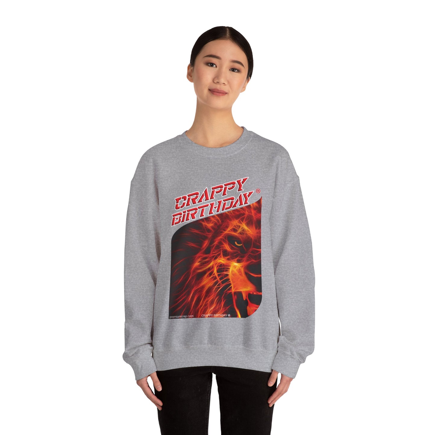 Crappy Birthday Women's Heavy Blend Crewneck Sweatshirt