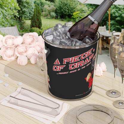 A Piece of Crap II Ice Bucket with Tongs