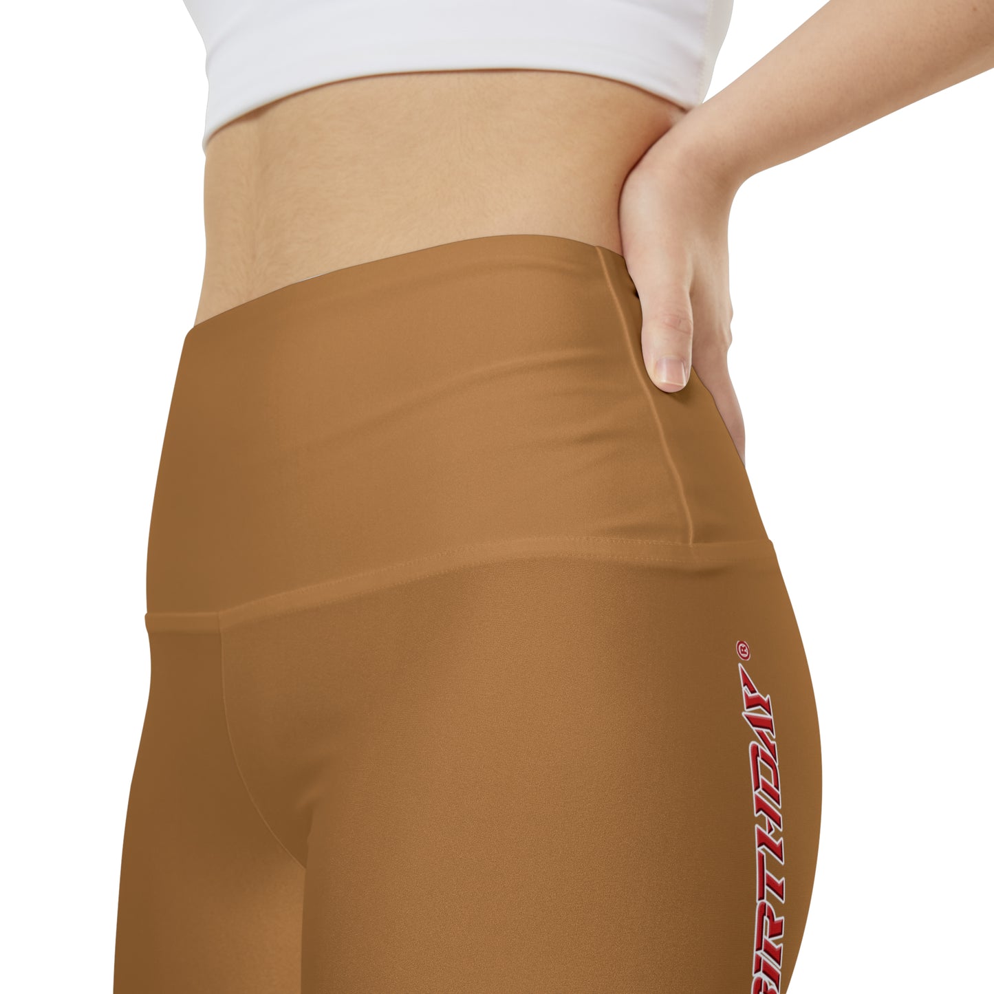 Crappy Birthday WorkoutWit Shorts - Light Brown