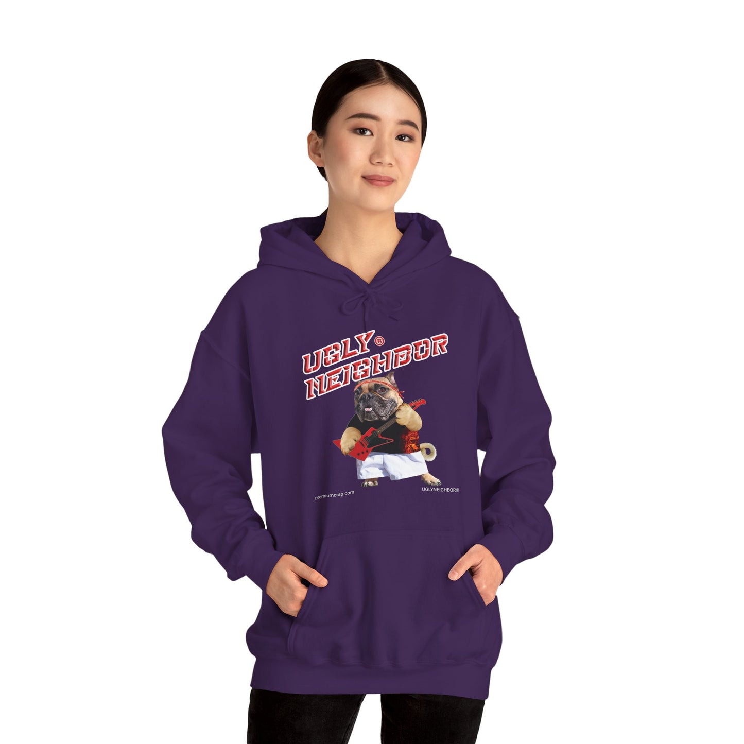 Ugly Neighbor Women's Heavy Blend Hooded Sweatshirt