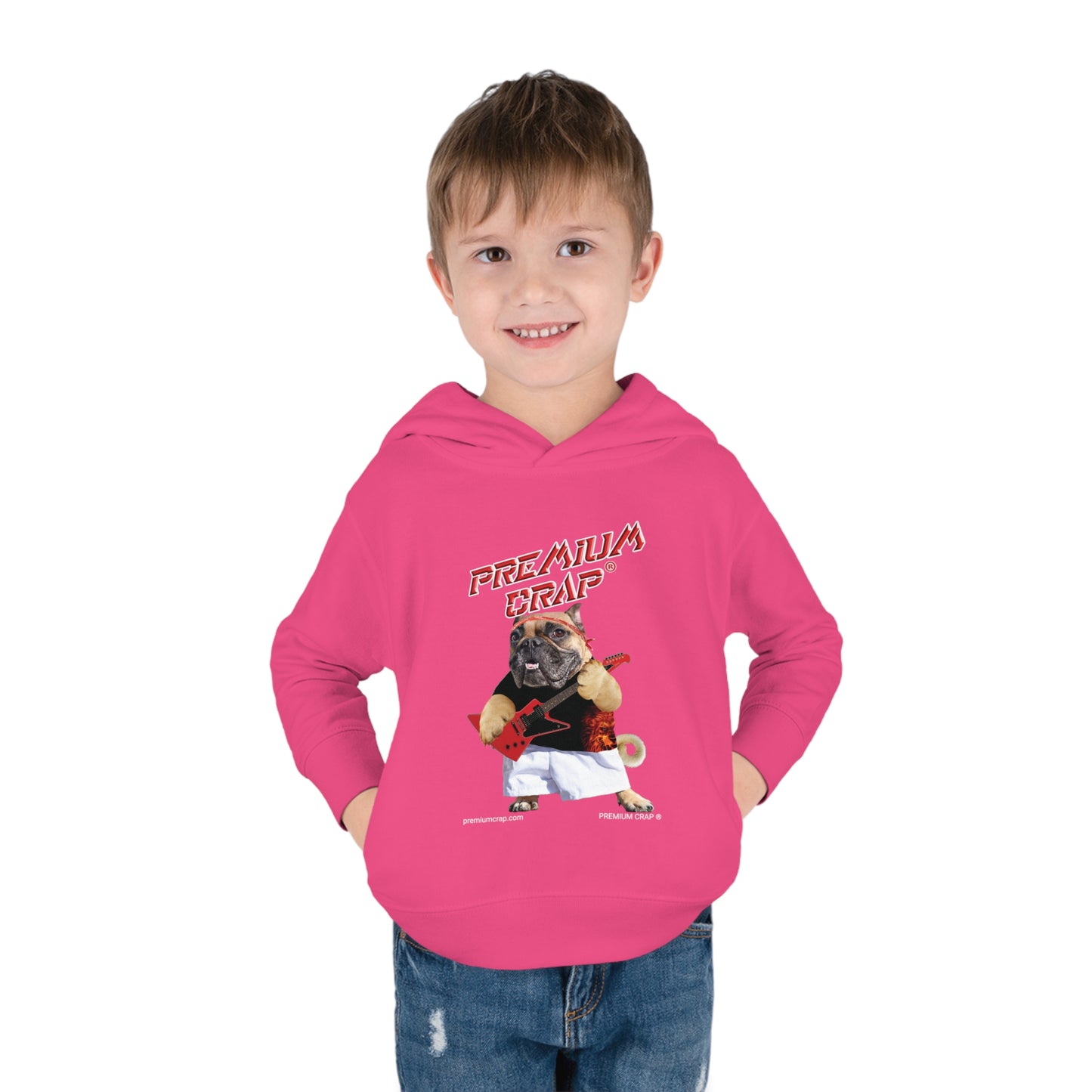 Premium Crap Toddler Pullover Fleece Hoodie