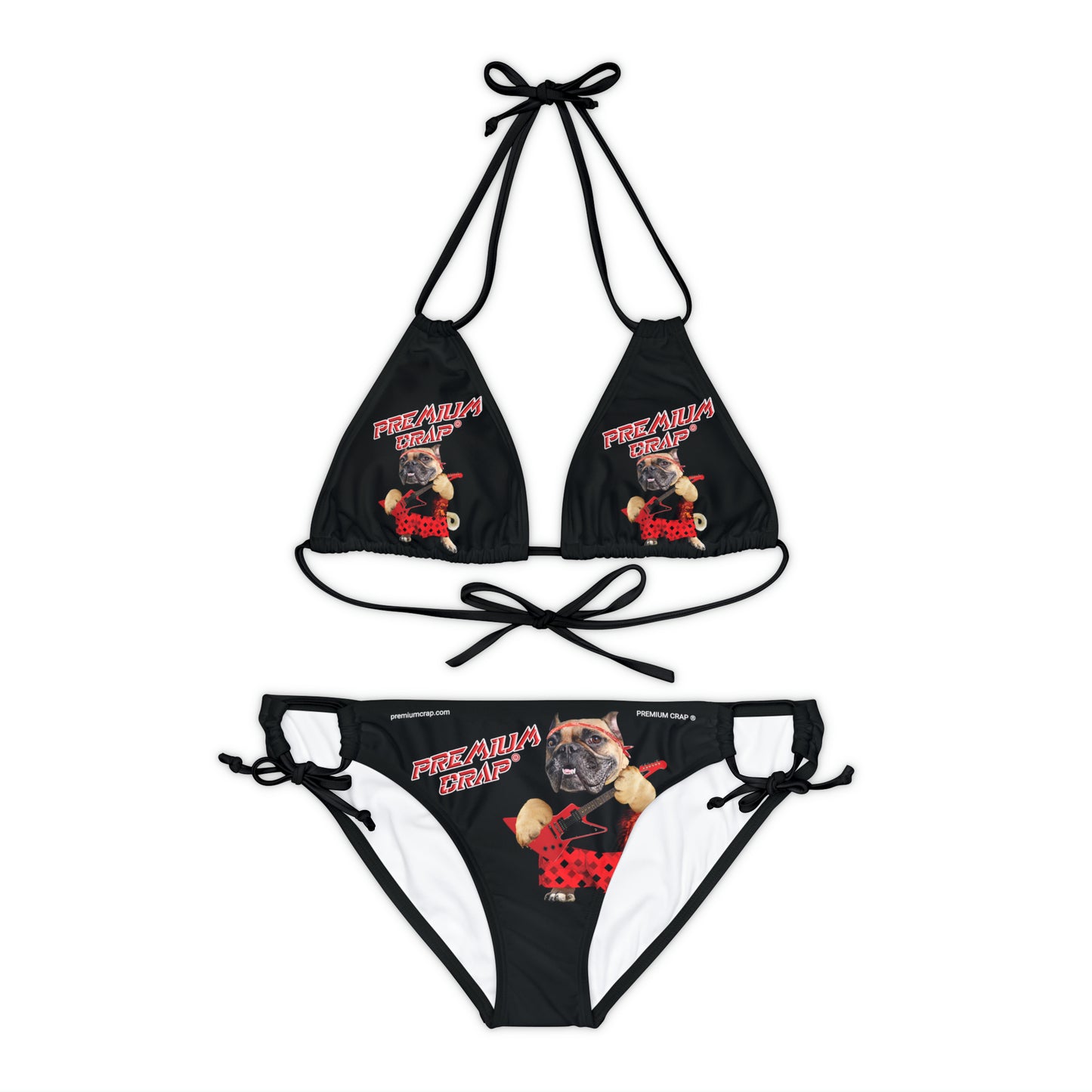 Premium Crap II Strappy Bikini Set