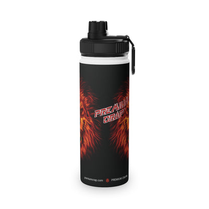 Premium Crap Stainless Steel Water Bottle, Sports Lid