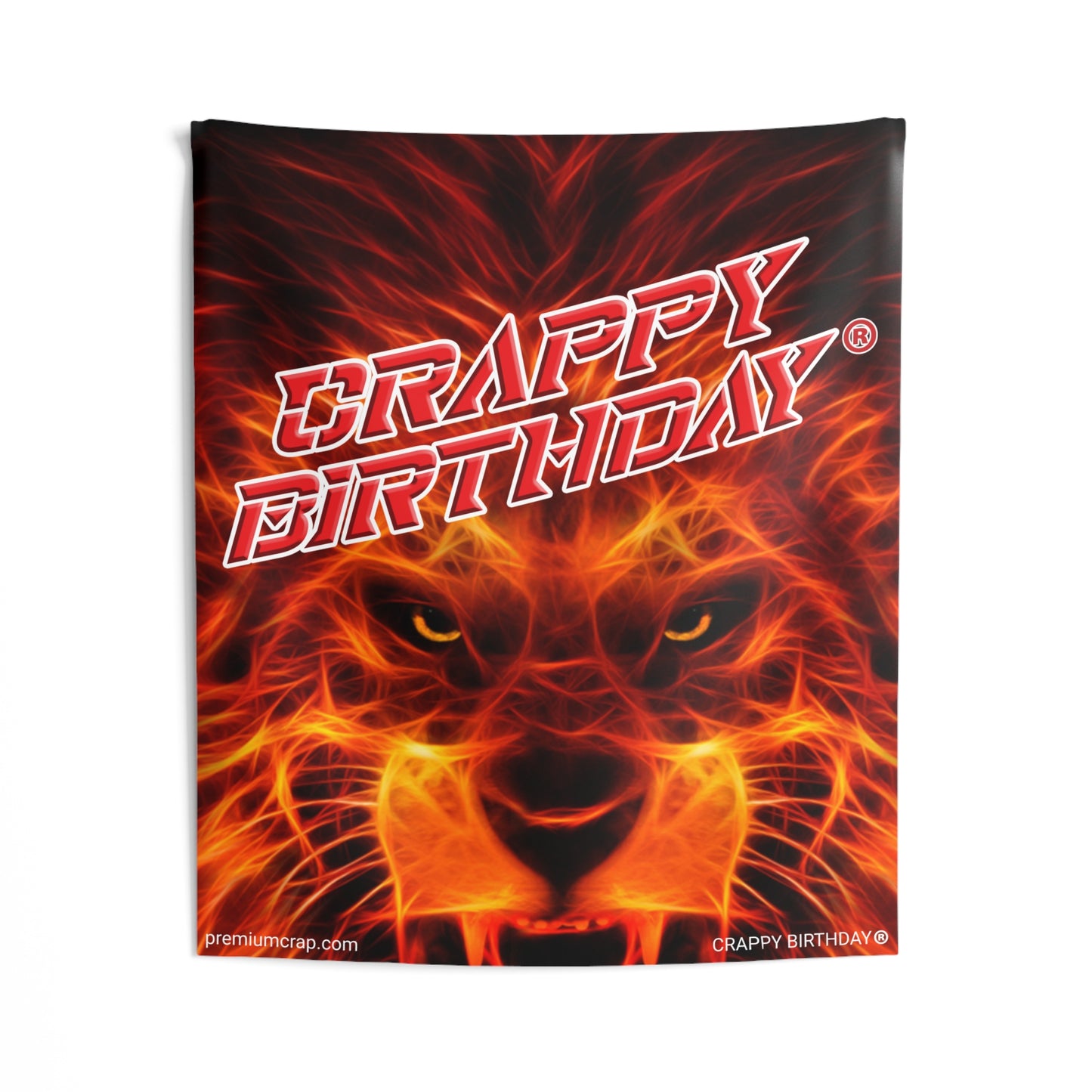 Crappy Birthday Indoor Wall Tapestries