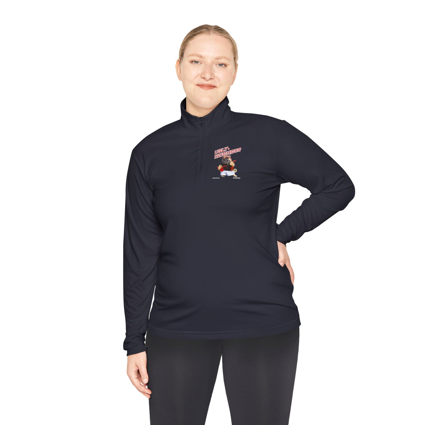 Ugly Neighbor Quarter-Zip Pullover