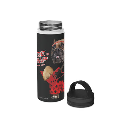A Piece of Crap II Stainless Steel Water Bottle, Handle Lid