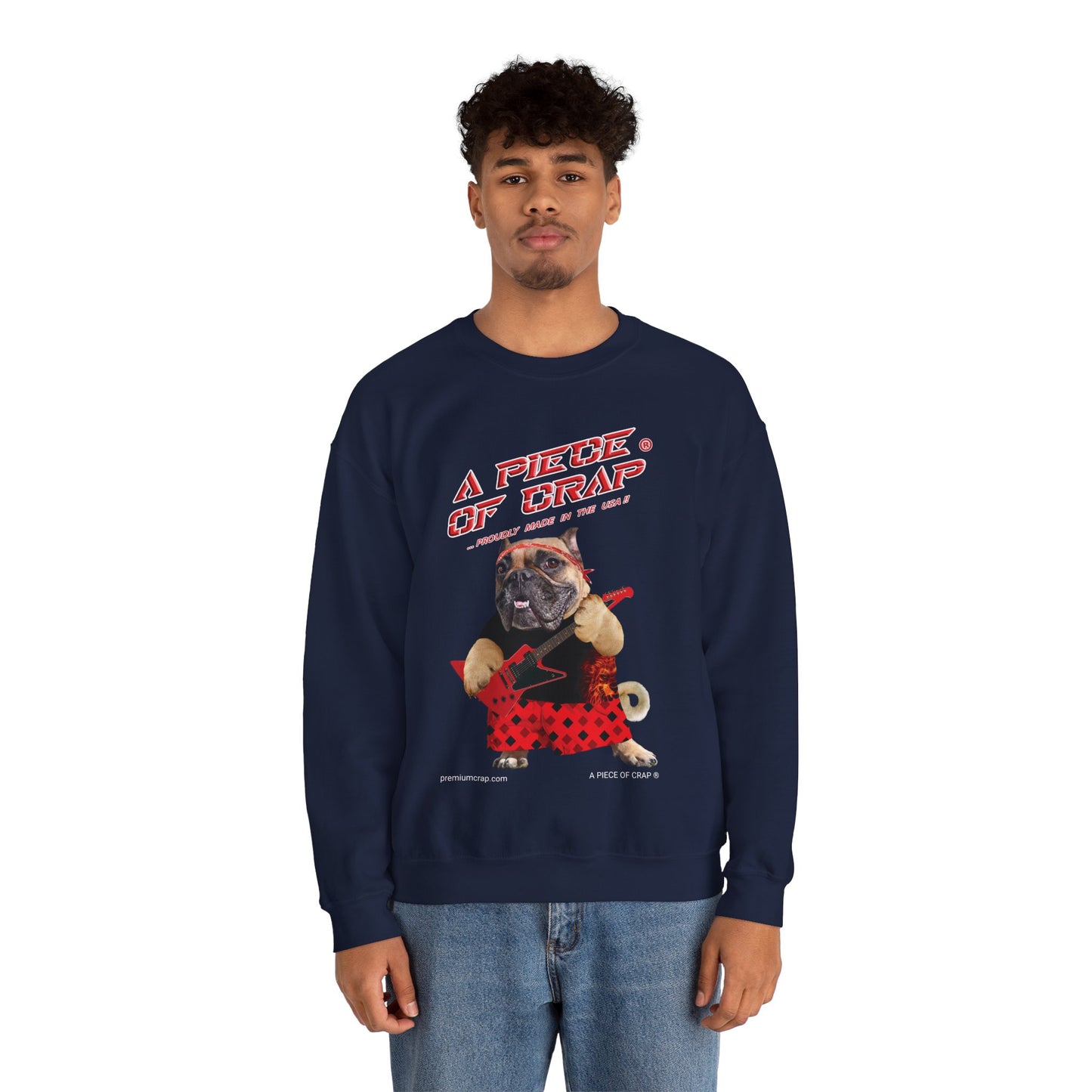 A Piece Of Crap II Heavy Blend Crewneck Sweatshirt