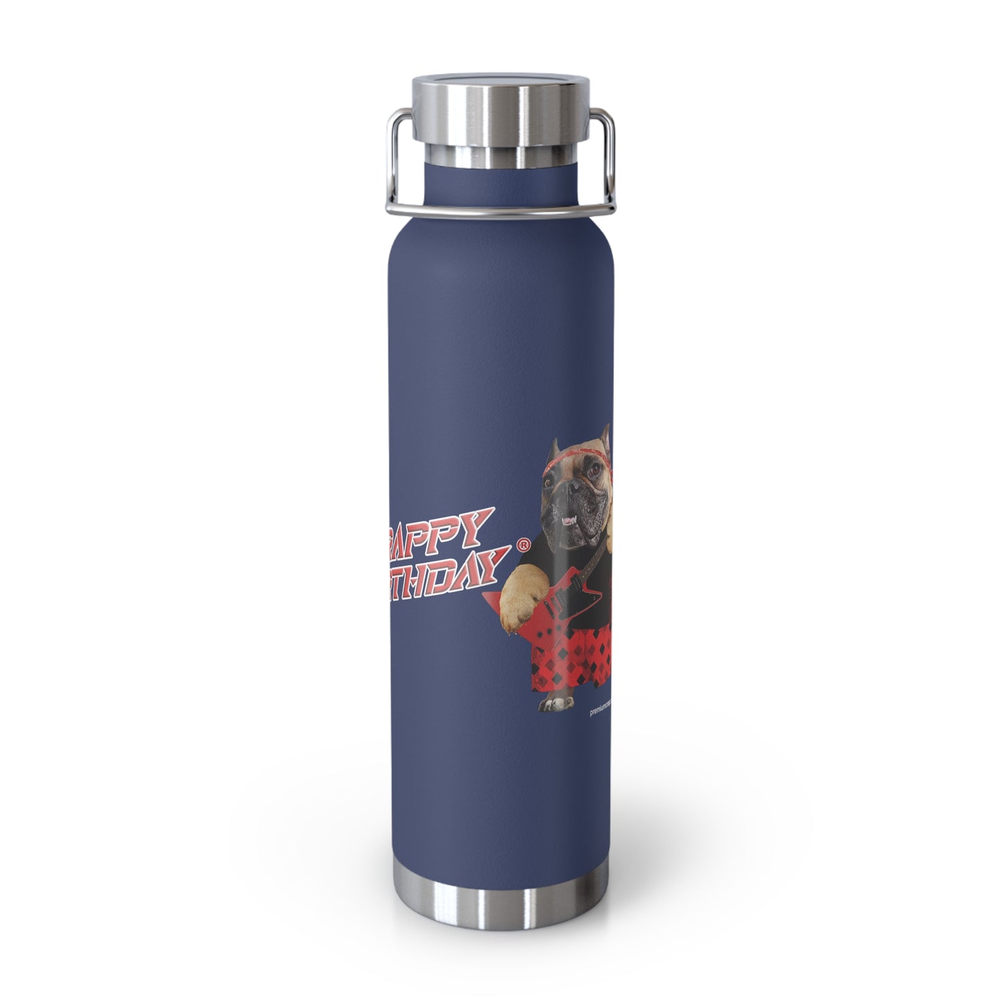 Crappy Birthday II Stainless Steel Water Bottle, Standard Lid